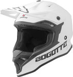 Bogotto V337 Solid 摩托車交叉頭盔。