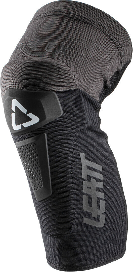 Leatt Airflex Hybrid Motocross Knieprotektoren, schwarz, Größe XL