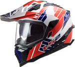 LS2 MX701 Explorer HPFC Atlantis 摩托車交叉頭盔。