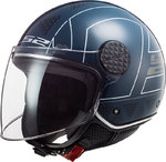 LS2 OF558 Sphere Lux Linus 噴氣頭盔。