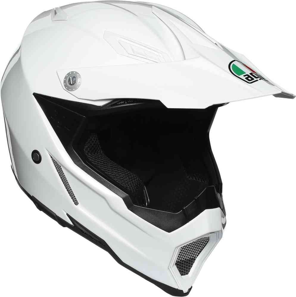 AGV AX-8 Evo White Motocross Helmet