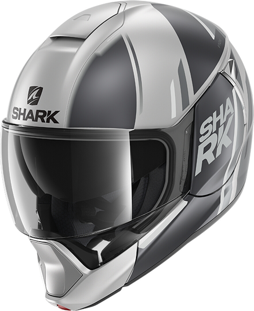 Shark Evojet Vyda Mat Helmet, grey, Size M, grey, Size M