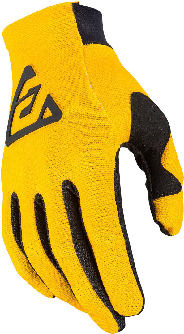 Answer AR2 Bold Motocross Gloves, black-yellow, Size 2XL, black-yellow, Size 2XL