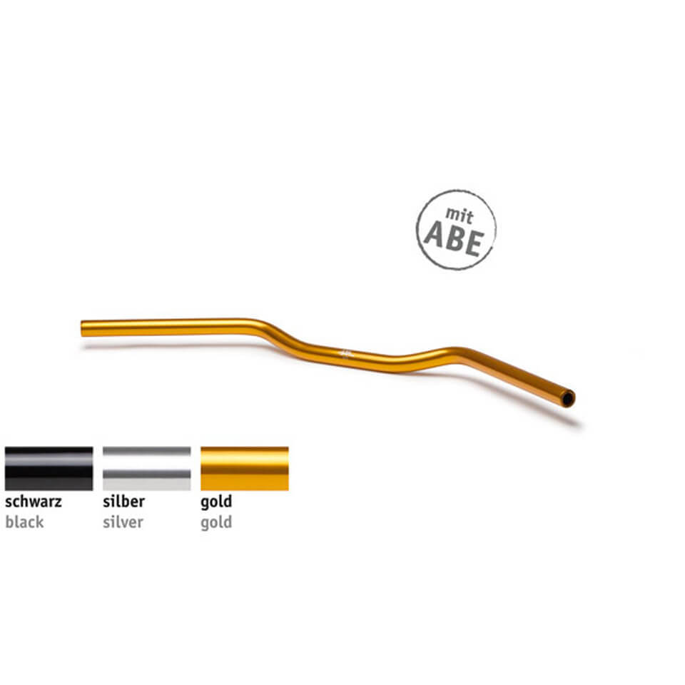 CLUBMAN CLUBMAN® Speed Bar AS1 aluminiumsstyre, 7/8 tommer, svart