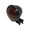 SHIN YO LED taillight BATES STYLE, alloggiamento nero, vetro rosso