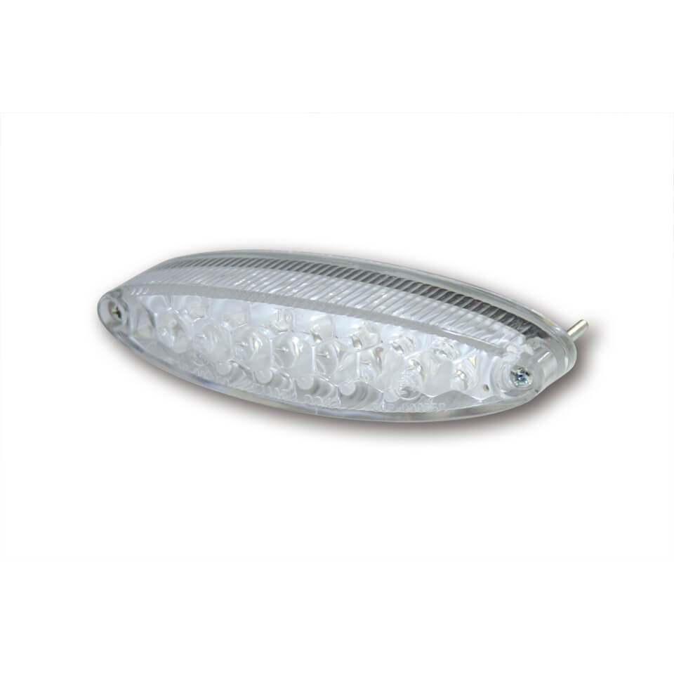 SHIN YO NUMBER1 LED mini feu arrière, avec la lumière de plaque d’immatriculation, verre clair.