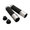 SHIN YO ручка сцепления резина, 7/8 дюйма (22,2 мм), 130 мм, серебро