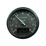 モトガジェットモトガジェットクロノクラシックrevカウンターダークエディション -8.000 RPM