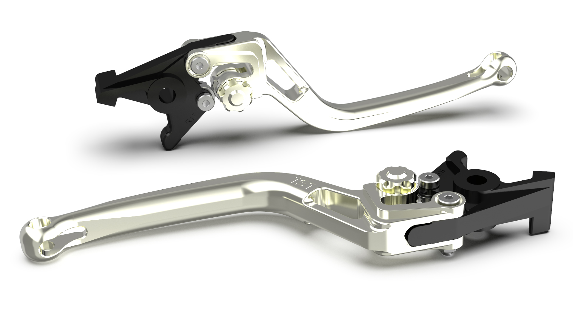 LSL Brake lever BOW R51, silver/silver, silver