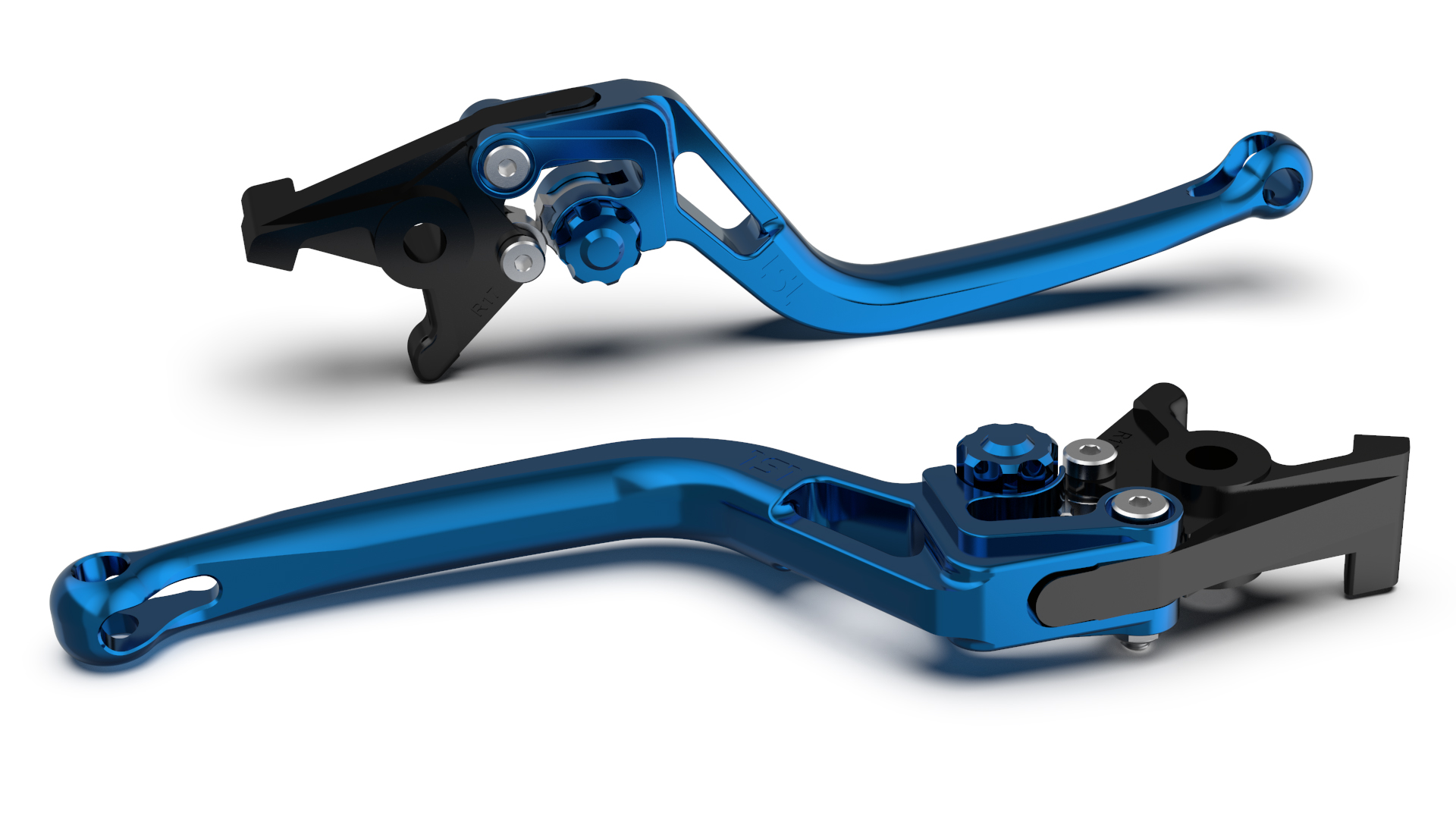 LSL Brake lever BOW R70, blue/blue, blue