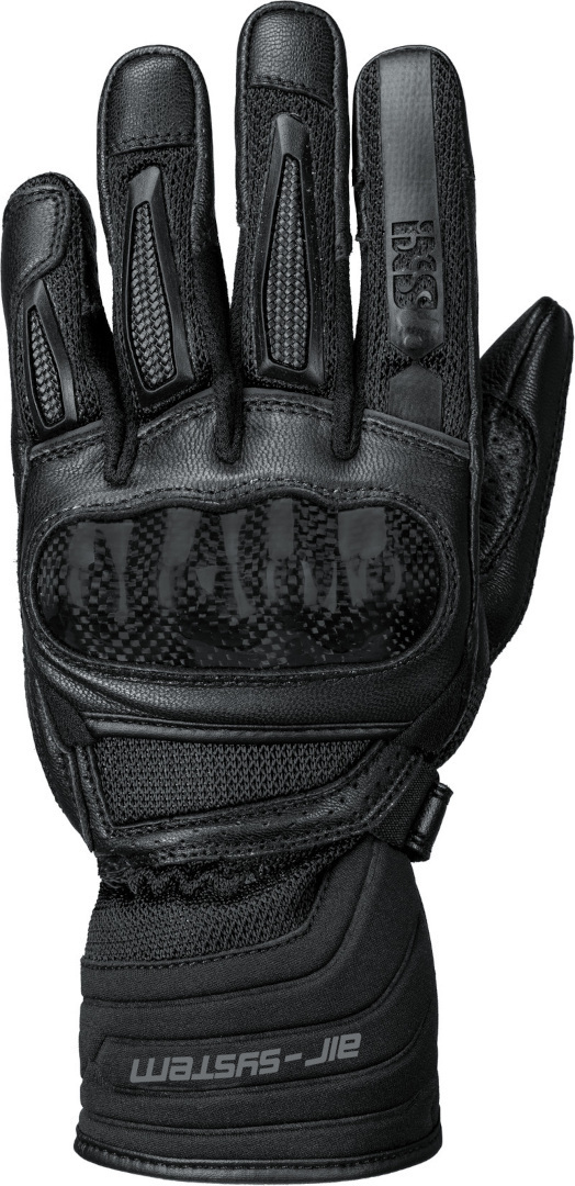 IXS Carbon-Mesh 4.0 Motorradhandschuhe, schwarz, Größe 3XL für Männer