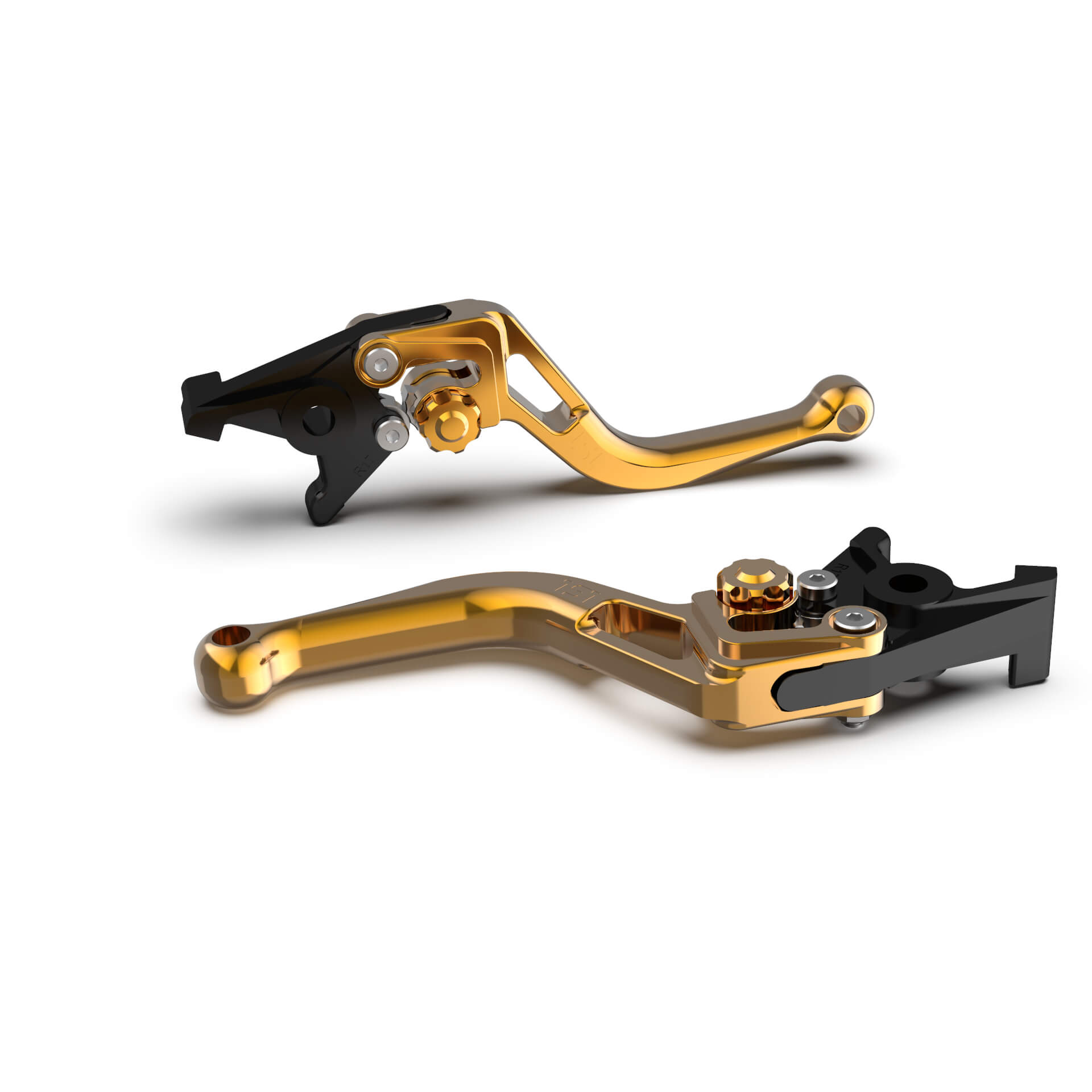 LSL Brake lever BOW R51, short, gold/gold, gold