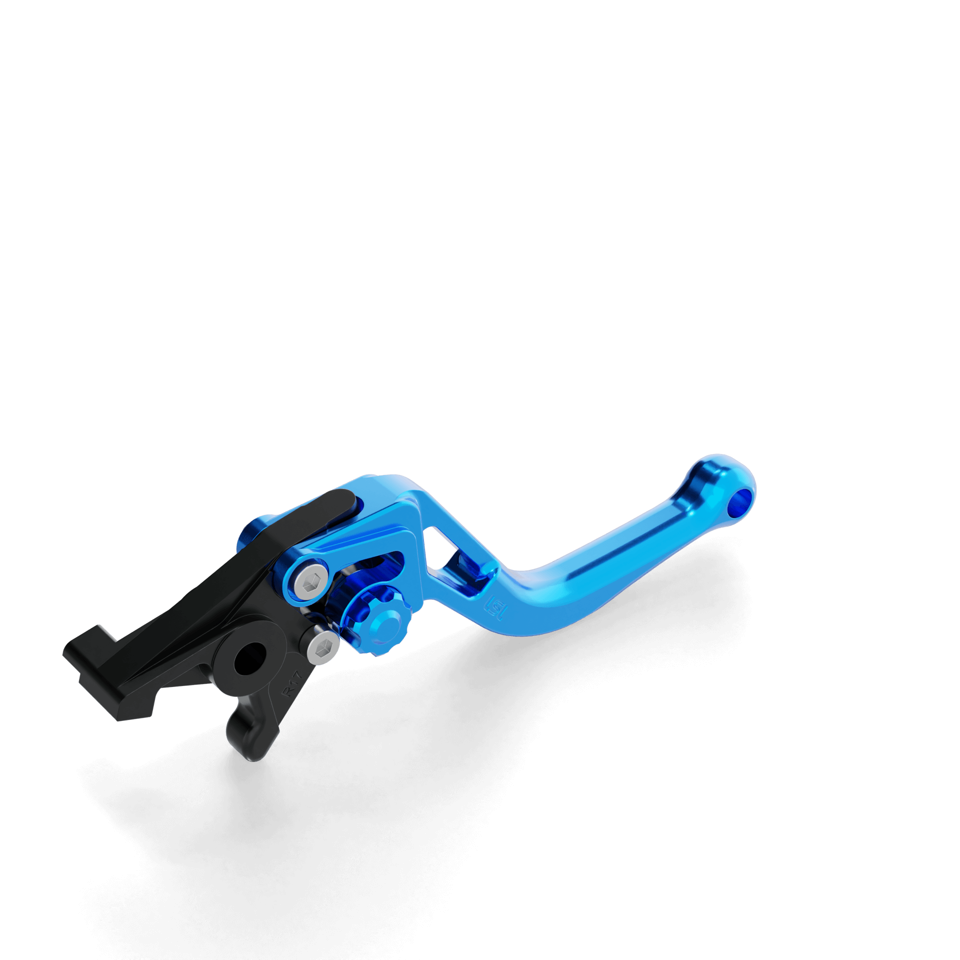 LSL Brake lever BOW short R74R, blue/blue, blue