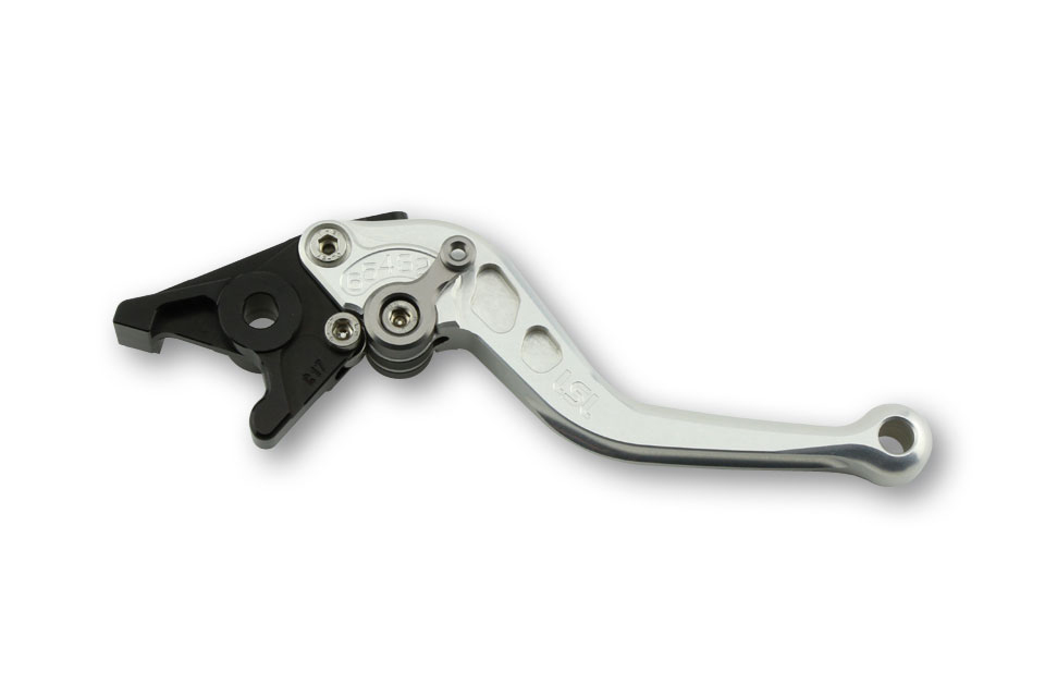 LSL Clutch lever Classic L50, silver/anthracite, short, black-grey, black-grey
