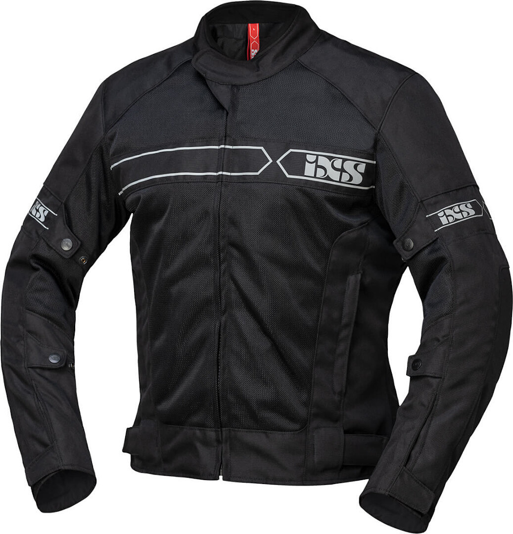 IXS Evo-Air Motorcycle Textile Jacket, black, Size S, S Black unisex