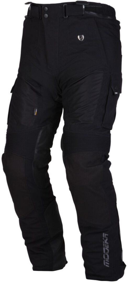 Modeka AFT Air Motorcycle Textile Pants, black, Size XL, black, Size XL