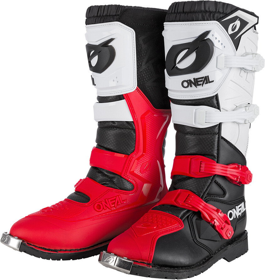 Oneal Rider Pro, black-white-red, Size 47, black-white-red, Size 47