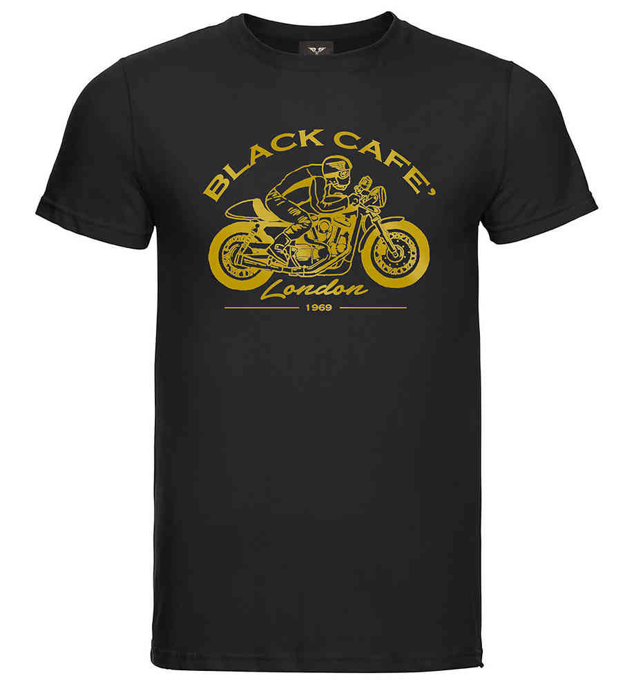 Black-Cafe London Classic Racer 티셔츠
