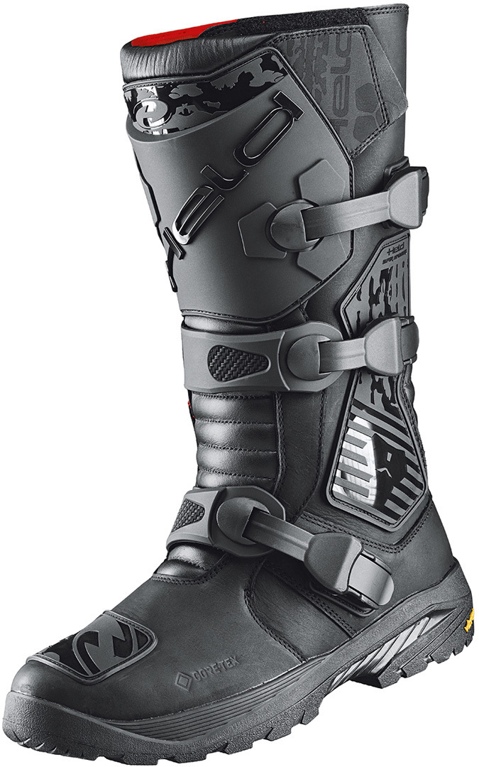 Held Brickland Adventure Motorcycle Boots, black, Size 38, black, Size 38