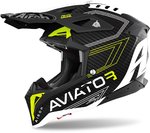 Airoh Aviator 3 Primal 3K Carbon Motocross-kypärä