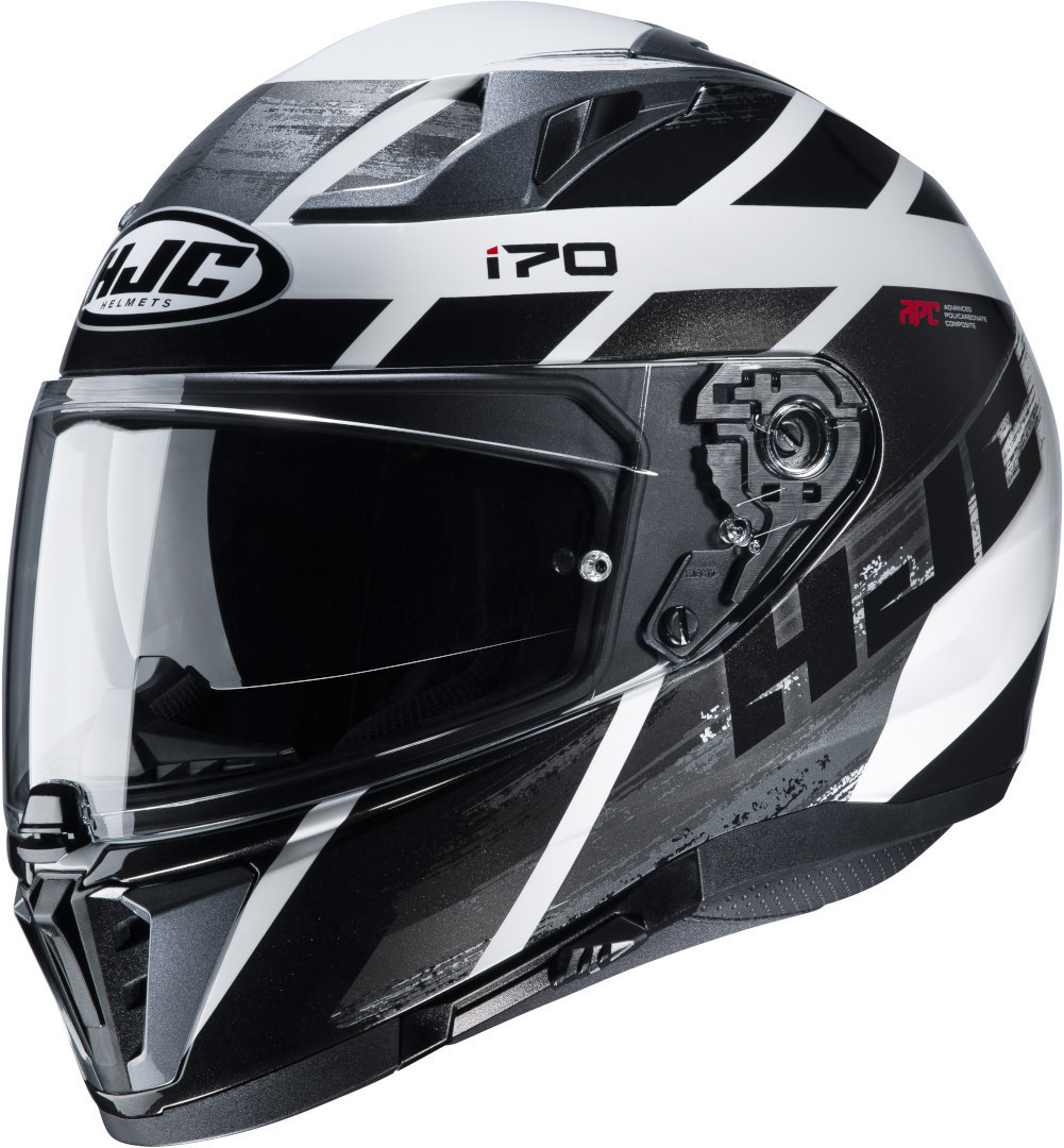 HJC i70 Reden Helm, schwarz-grau-weiss, Größe XS