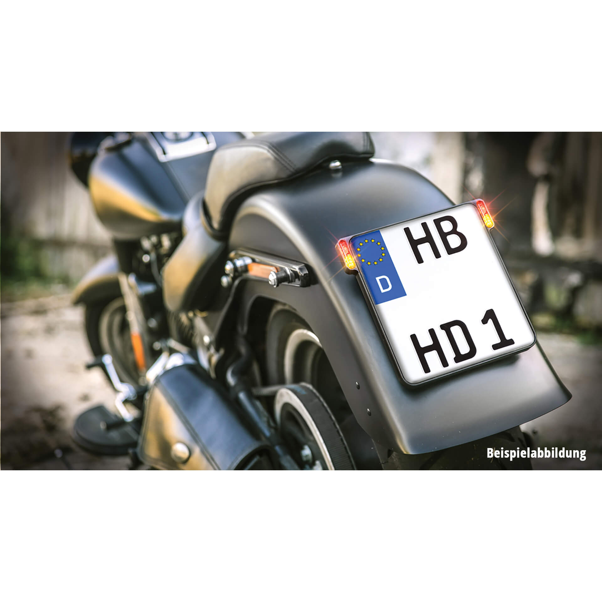 Motorrad-Kennzeichenbeleuchtung -  - Motorrad Online Shop