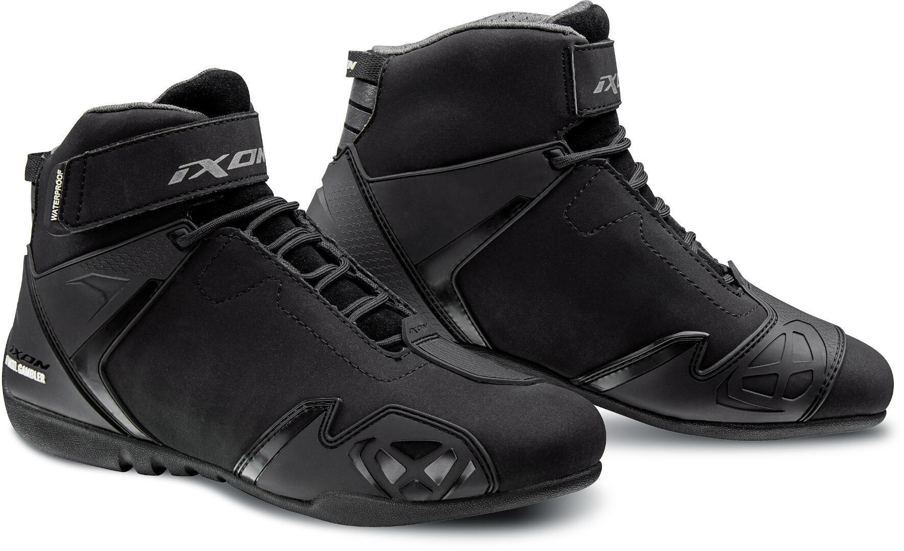 Ixon Gambler WP Ladies Motorcycle Shoes, black, Size 36 for Women, black, Size 36 for Women