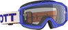 Scott Split OTG óculos de Motocross azul/branco