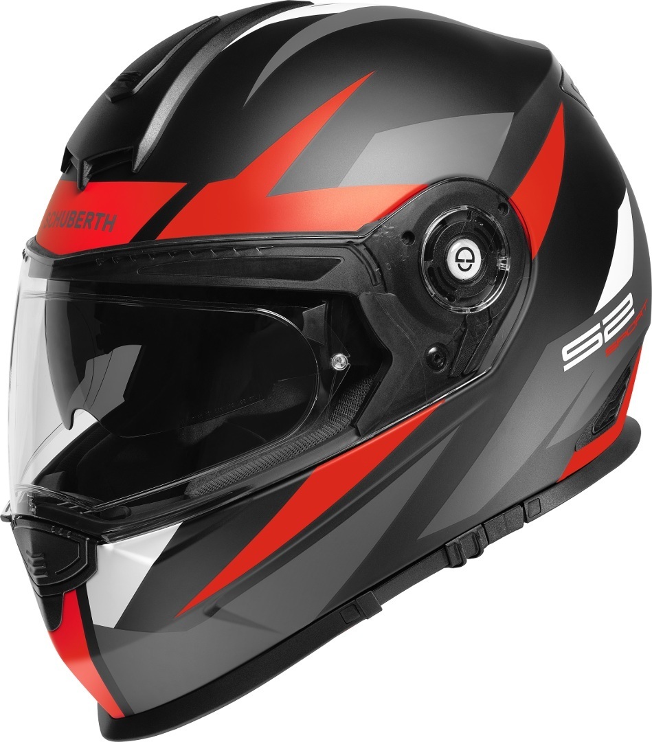 Schuberth S2 Sport Polar Helm, rot, Größe XS