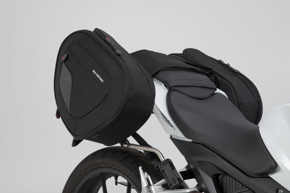 Sw Motech 火焰h 鞍袋套装 黑色 灰色 本田cb125r 18 最优惠的价格 Fc Moto