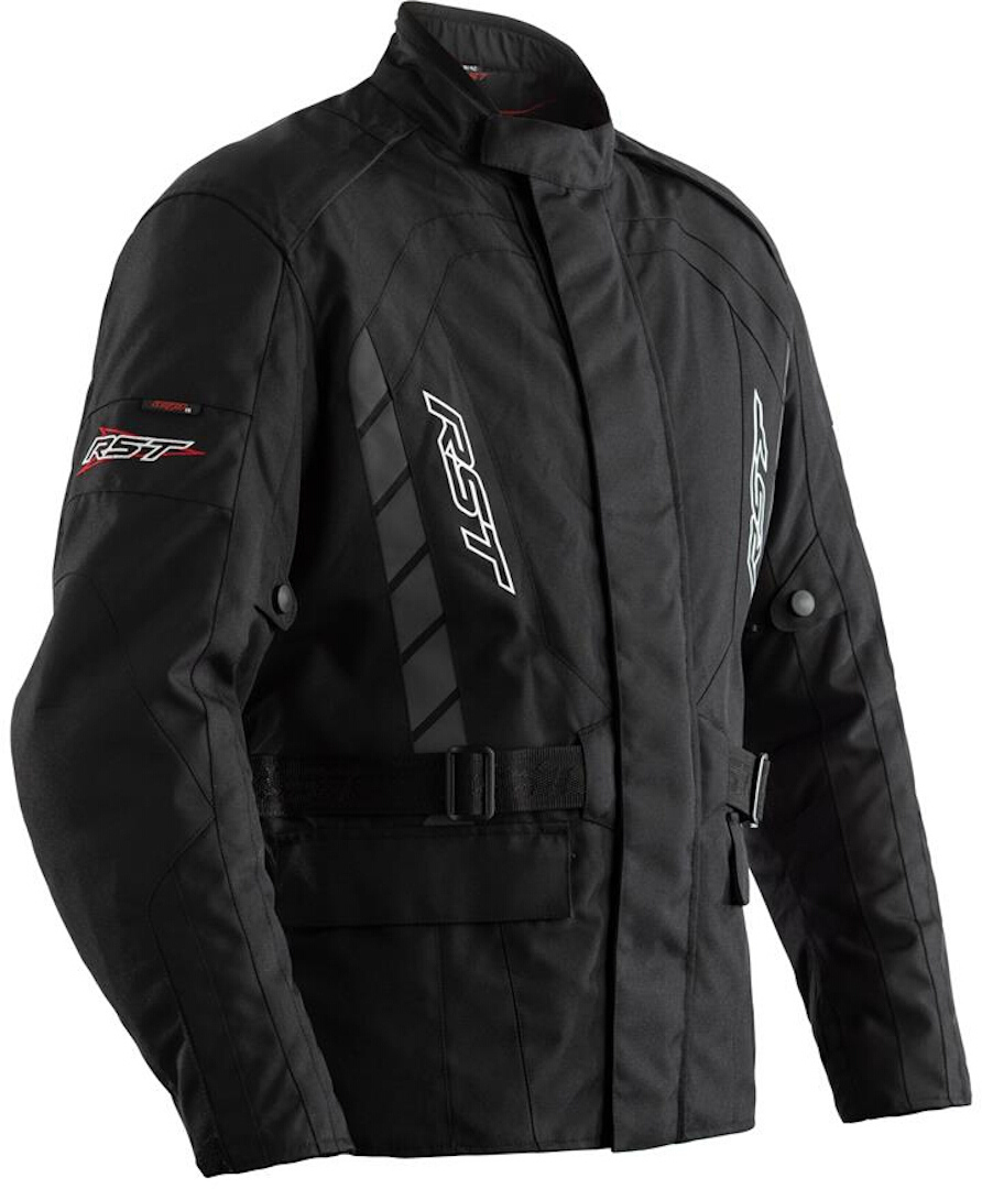 RST Alpha 4 Motorrad Textiljacke, schwarz, Größe XL