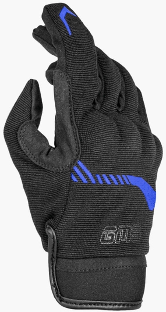 GMS Jet-City Motorcycle Gloves, black-blue, Size 2XL, black-blue, Size 2XL