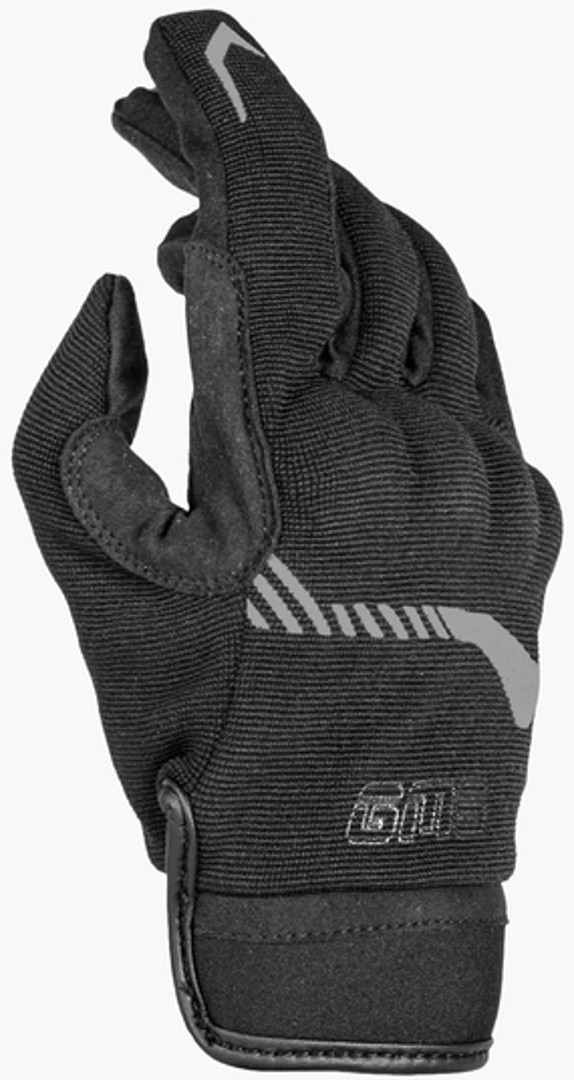 GMS Jet-City Motorcycle Gloves, black-grey, Size M, black-grey, Size M