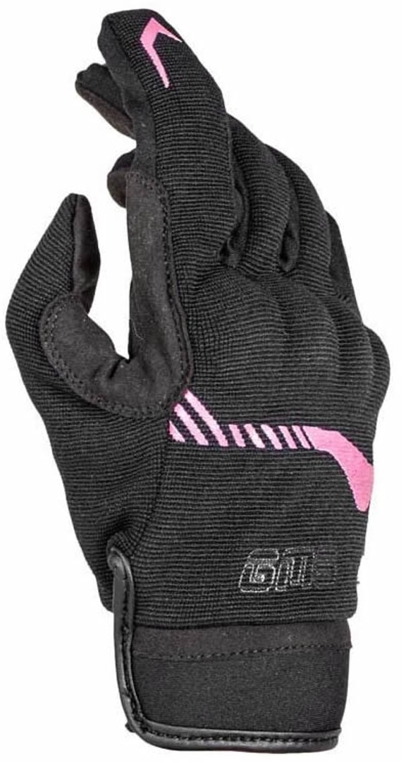 GMS Jet-City Motorcycle Gloves, black-pink, Size S, black-pink, Size S