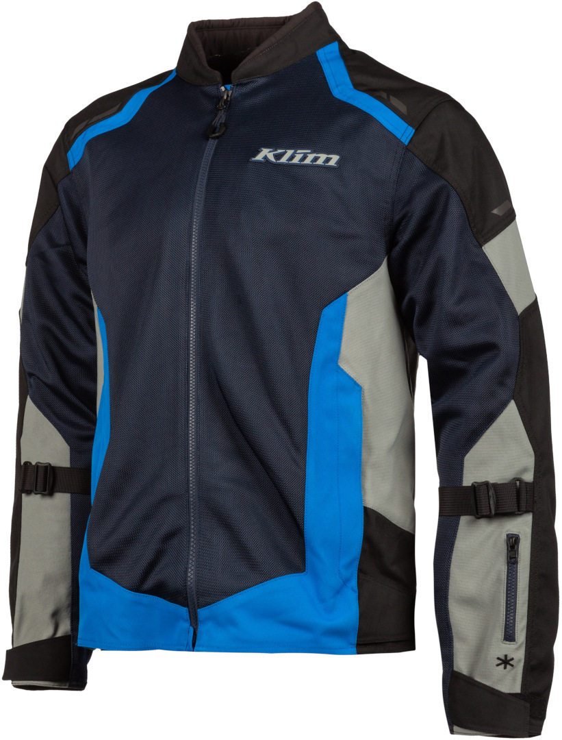 Klim Induction Motorcycle Textile Jacket, blue, Size 3XL, blue, Size 3XL