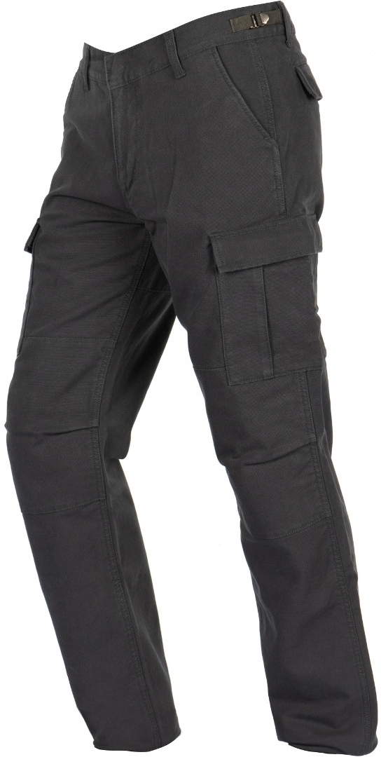 Helstons Cargo Motorcycle Textile Pants, grey, Size 29, grey, Size 29