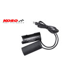 KOSO X-Claws Clip-on värmehandtag med USB-anslutning