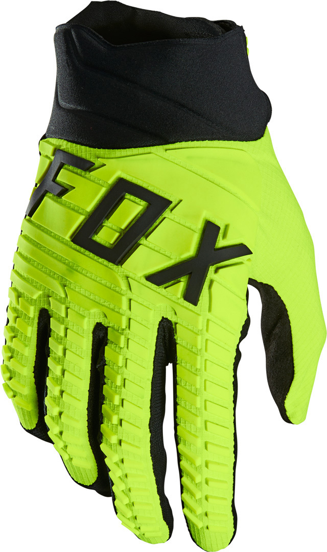 FOX 360 Motocross Gloves, yellow, Size 2XL, yellow, Size 2XL