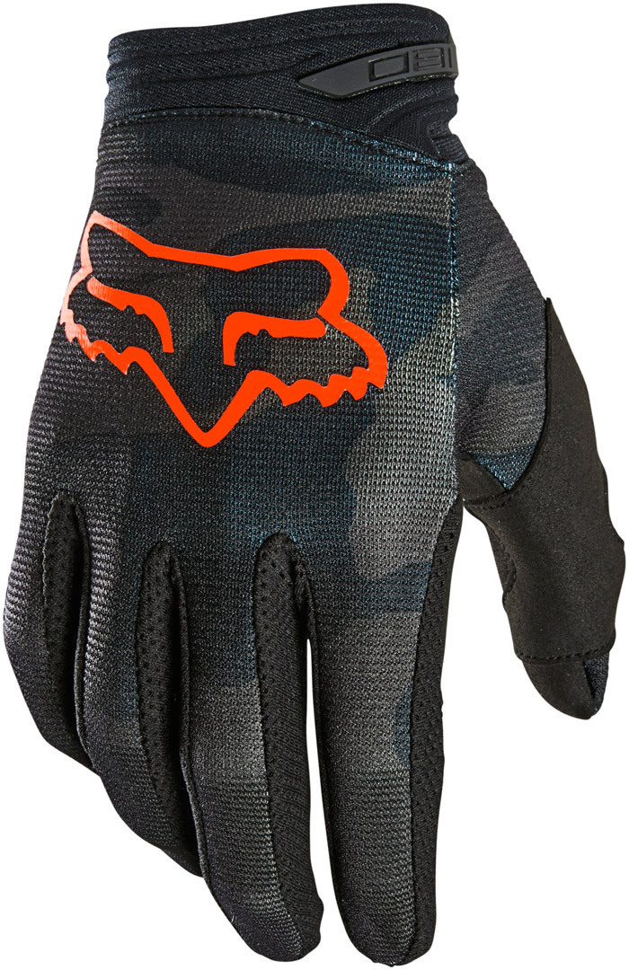 FOX 180 Trev Motocross Gloves, black-green-multicolored, Size 2XL, black-green-multicolored, Size 2XL