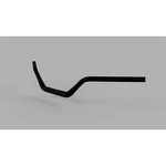 LSL X-Bar aluminiumsstyr Flat Track X14, 1 1/8 tommer, sort perleblæst