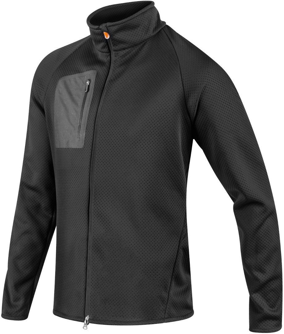Komperdell Full Zip Sweater Protektorenjacke, schwarz-orange, Größe XS