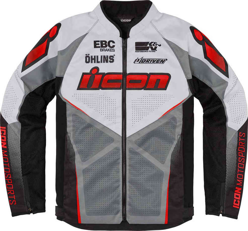 Icon Hooligan Ultrabolt Motorsykkel tekstil jakke