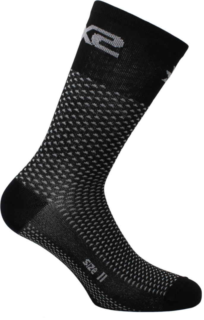 SIXS Short Logo Socken, schwarz, Größe 40 - 43