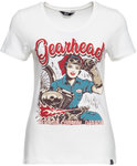 Queen Kerosin Gearhead T-shirt dames