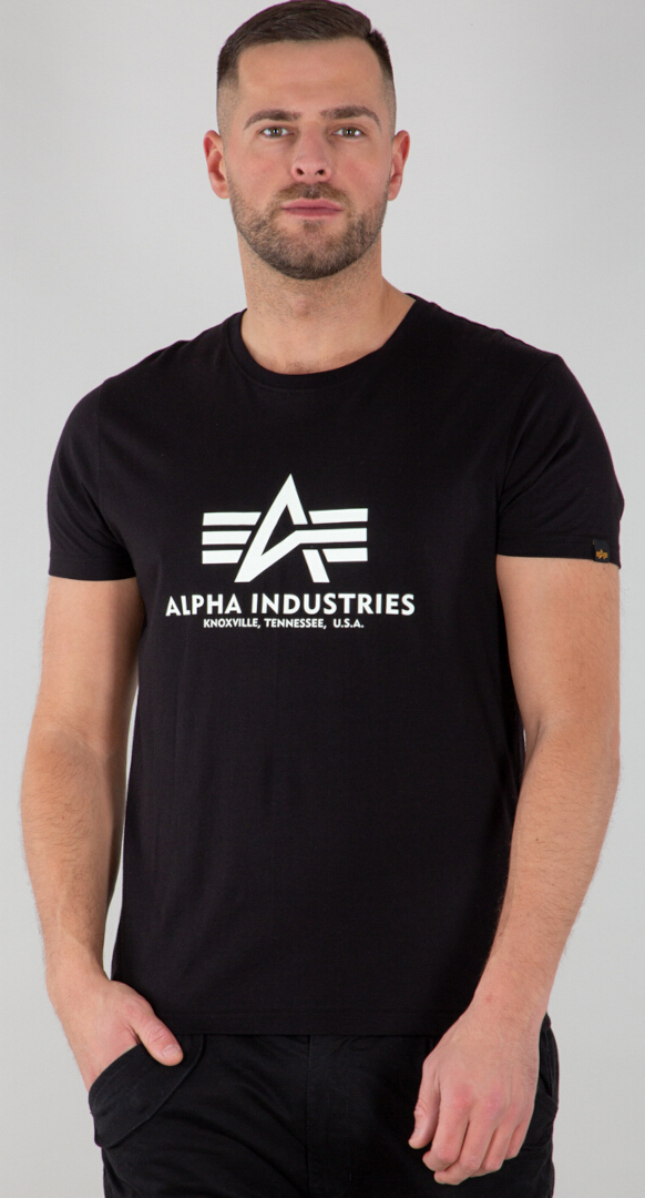 Alpha Industries Kryptonite T-shirt, svart, storlek L