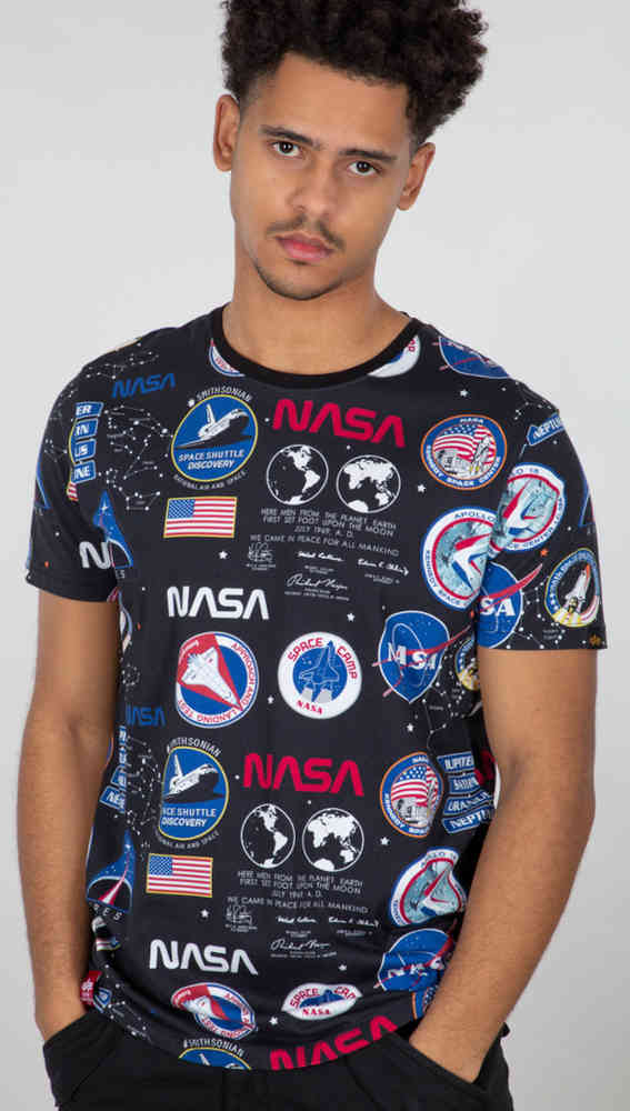 Alpha Industries NASA AOP T-Shirt - buy cheap ▷ FC-Moto