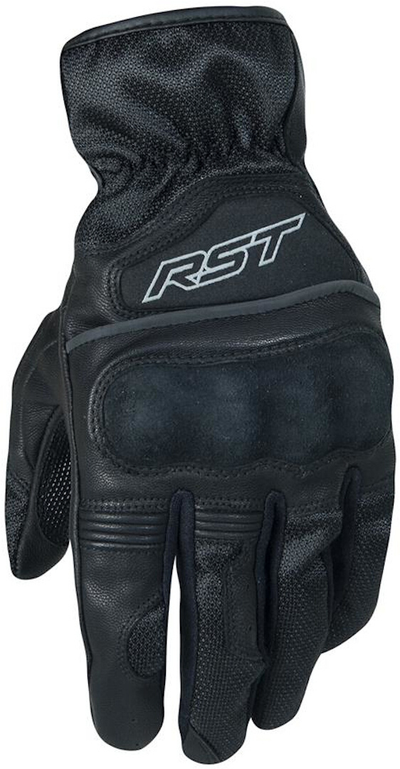 RST Raid Motorcycle Gloves, black, Size S, black, Size S