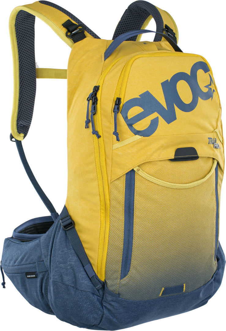 Evoc Trail Pro 16L Protector Ryggsäck, gul, storlek L XL