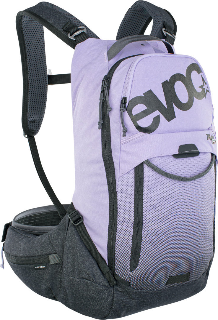 Evoc Trail Pro 16L Protector Backpack, purple, Size L XL, XL Purple unisex
