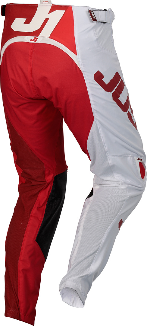 Photos - Motorcycle Clothing Just1 J-Flex Shape Motocross Pants, white-red, Size 46 